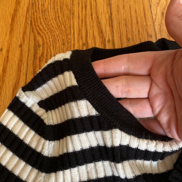 AIM 100% merino wool super soft striped top - Picture 6 of 6